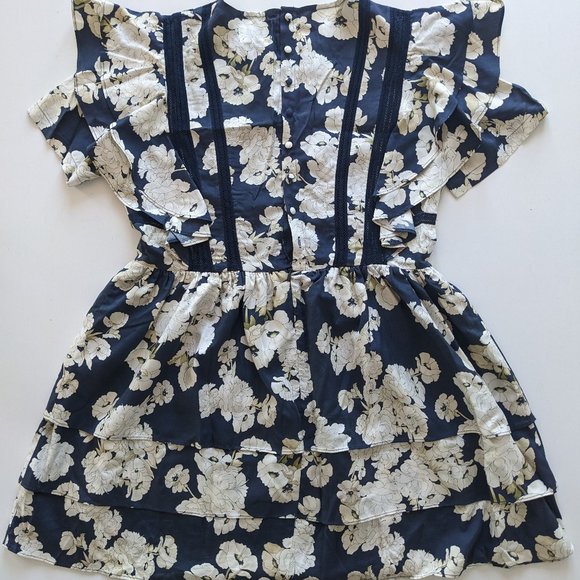 SIR. the Label Bellagio Ruffle Floral Mini Dress - Picture 3 of 6